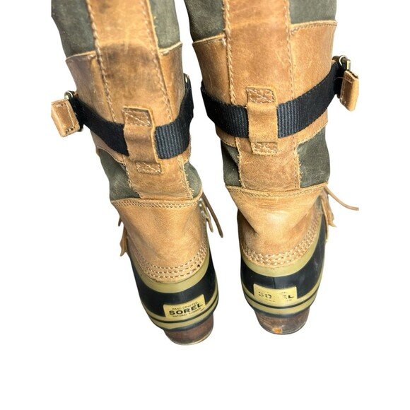 Sorel Conquest Carly Womens Boots NL2033-281 Sz 9 1/2 Waterproof Hiking Camping - Picture 7 of 14